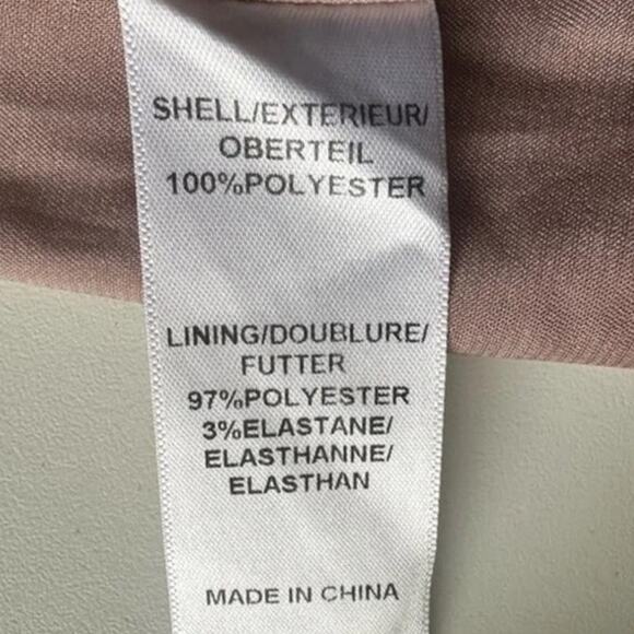 Adrianna Papell Sequin & Lace Mini sleeveless sexy dress in taupe size 8 - Picture 12 of 14